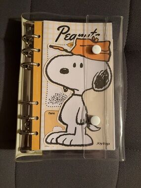 Peanuts Vinyl Snoopy Mini Binder